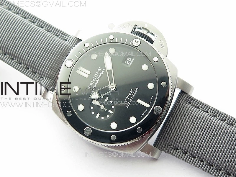 PAM1288 O VSF 1:1 Best Edition Gray Dial On Gray Nylon Strap P.900 Super Clone